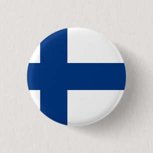 Badge Rond 2,50 Cm Drapeau Finlande