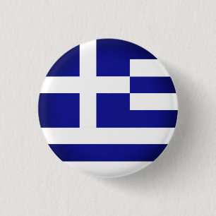 Badge Rond 2,50 Cm Drapeau grec (rond)