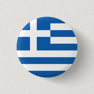 Badge Rond 2,50 Cm Drapeau Grèce