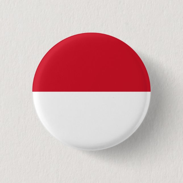 Badge Rond 2,50 Cm Drapeau indonésien (Devant)
