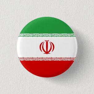 Badge Rond 2,50 Cm Drapeau Iran (Iran)