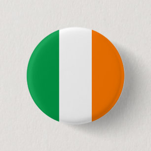 Badge Rond 2,50 Cm Drapeau irlandais
