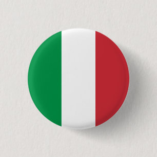 Badge Rond 2,50 Cm Drapeau italien
