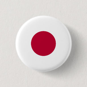 Badge Rond 2,50 Cm Drapeau japonais, Drapeau japonais