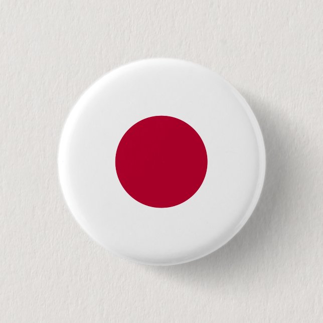 Badge Rond 2,50 Cm Drapeau japonais, Drapeau japonais (Devant)