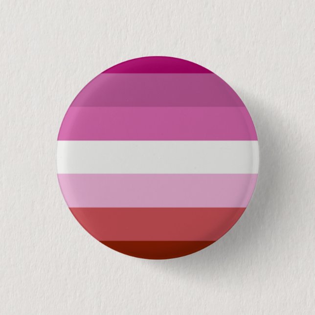 Badge Rond 2,50 Cm Drapeau lesbien (Devant)