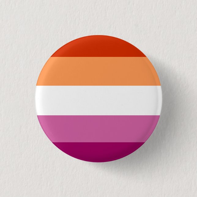 Badge Rond 2,50 Cm Drapeau lesbien (Devant)