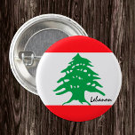 Badge Rond 2,50 Cm drapeau libanais et Moyen-Orient - fans de mode/sp<br><div class="desc">Boutons : Liban et Moyen-Orient - J'aime mon pays et le drapeau libanais</div>