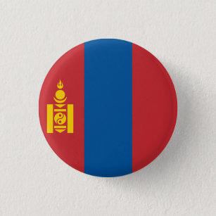 Badge Rond 2,50 Cm Drapeau mongol
