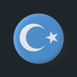 Badge Rond 2,50 Cm Drapeau ouïghour/Turkestan oriental<br><div class="desc">Les Ouïghours, orthographiés alternativement Ouïghours, Ouïgours ou Ouigurs, sont un groupe ethnique turc originaire et culturellement affilié à la région générale d'Asie centrale et orientale. Les Ouïghours sont reconnus comme étant originaires de la région autonome ouïghour du Xinjiang dans le nord-ouest de la Chine. Ils sont considérés comme l'une des...</div>