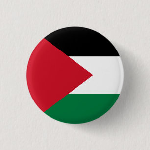 Badge Rond 2,50 Cm Drapeau palestinien