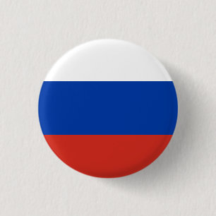 Badge Rond 2,50 Cm Drapeau russe