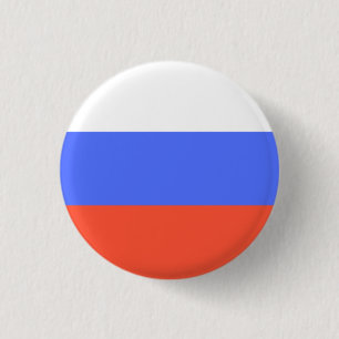 Badge Rond 2,50 Cm Drapeau russe