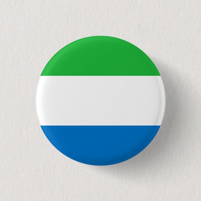 Badge Rond 2,50 Cm Drapeau Sierra Leone (Devant)
