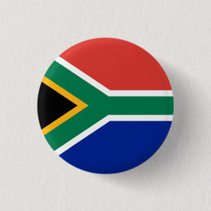 Badge Rond 2,50 Cm Drapeau sud-africain, Drapeau sud-africain