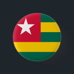 Badge Rond 2,50 Cm Drapeau Togo<br><div class="desc">Produits World Flag personnalisables - N'hésitez pas à ajouter votre propre texte.</div>
