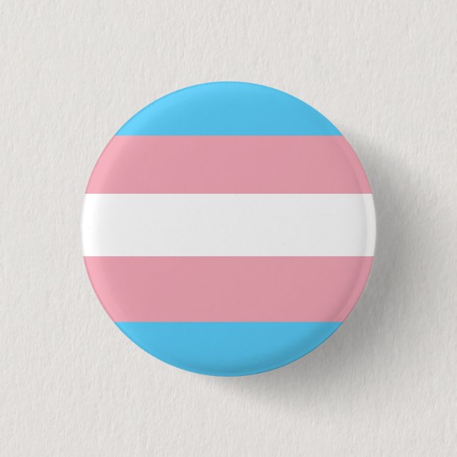 Badge Rond 2,50 Cm Drapeau trans (Devant)