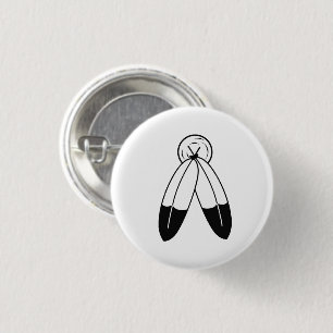 Badge Rond 2,50 Cm Drapeau Two-Spirit