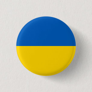 Badge Rond 2,50 Cm Drapeau ukrainien