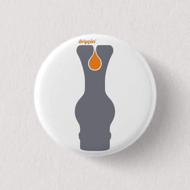 Badge Rond 2,50 Cm Drippin (Devant)