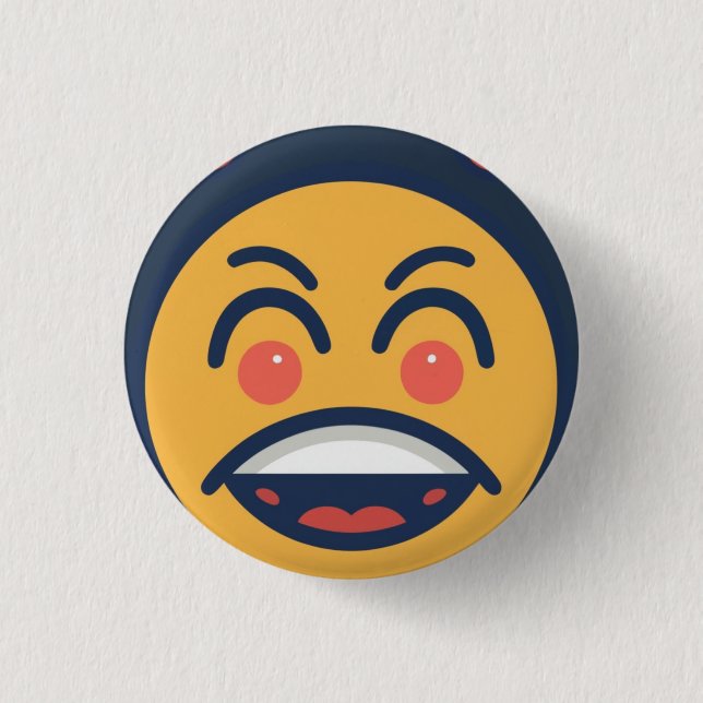Badge Rond 2,50 Cm Drôle dessin animé (Devant)