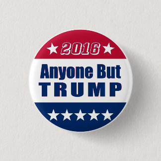 Badge Rond 2,50 Cm | drôles n'importe qui mais TRUMP l'élection 2016