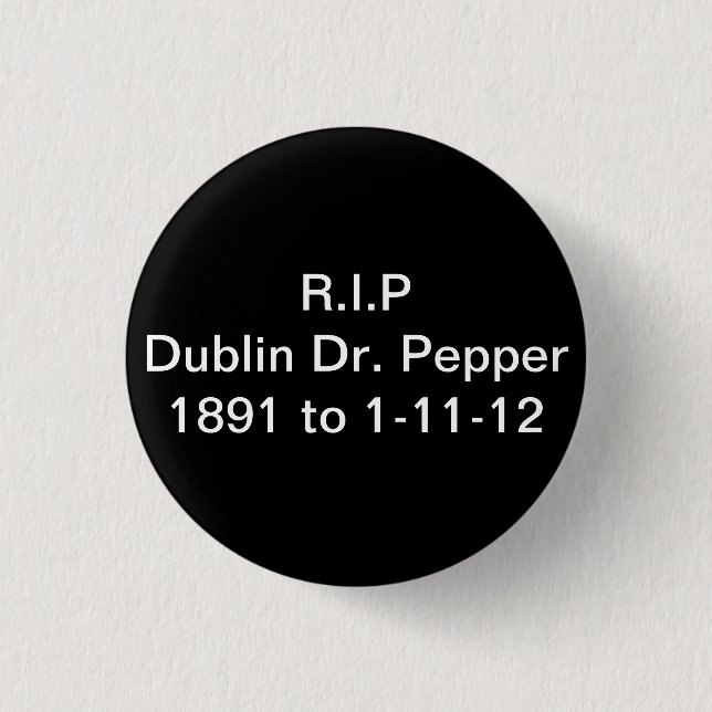 Badge Rond 2,50 Cm Dublin se rappellent (Devant)