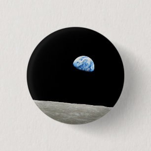 Badge Rond 2,50 Cm Earthrise