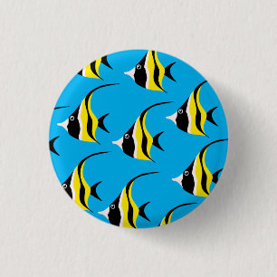 Badge Rond 2,50 Cm École des poissons