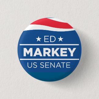 Badge Rond 2,50 Cm Ed Markey pour des boutons de sénat