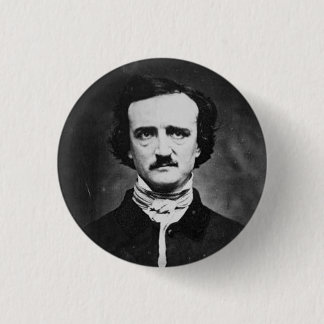 Badge Rond 2,50 Cm Edgar Allen poe