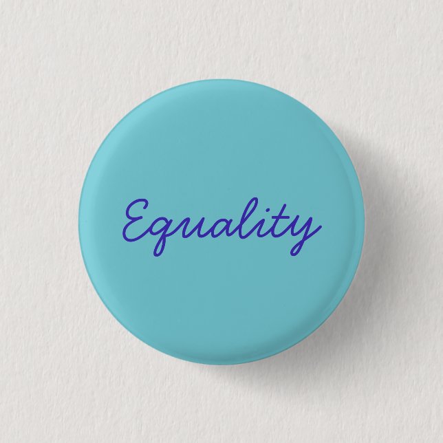 Badge Rond 2,50 Cm Égalité (Devant)