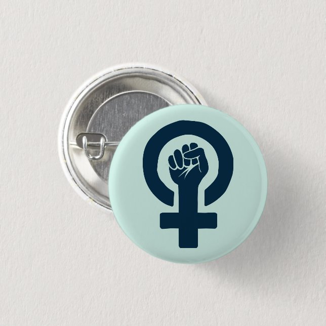 Badge Rond 2,50 Cm Égalité des droits des femmes (Devant & derrière)