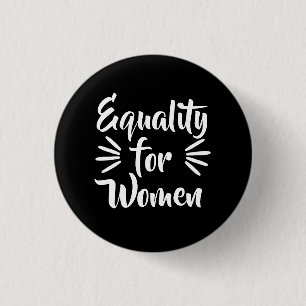 Badge Rond 2,50 Cm Égalité pour les femmes Journée des femmes