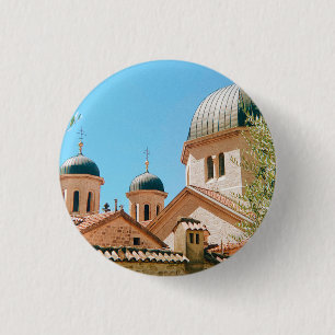 Badge Rond 2,50 Cm Église Saint-Nicolas - Kotor - Monténégro