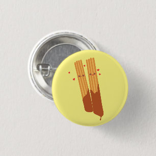 Badge Rond 2,50 Cm Eglises espagnoles romantiques Sugary au chocolat