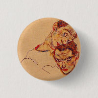 Egon Schiele - double autoportrait