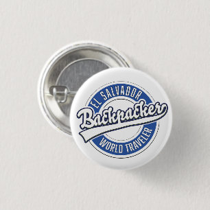 Badge Rond 2,50 Cm El Salvador routard voyageur du monde