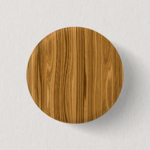 Badge Rond 2,50 Cm Elegant Wood Grain