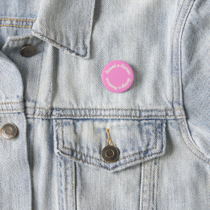 Badge Rond 2,50 Cm Élever un être humain pendant une pandémie
