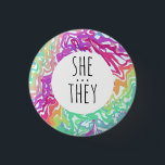 Badge Rond 2,50 Cm ELLE/ELLES Prononononononononounes Arc-en-ciel col<br><div class="desc">Décorez votre tenue avec ce bouton d'art cool. Ça fait un grand cadeau ! Vous pouvez le customiser et ajouter du texte. Consultez ma boutique pour plus de couleurs et de motifs ! Faites-moi savoir si vous aimeriez quelque chose de personnalisé aussi.</div>