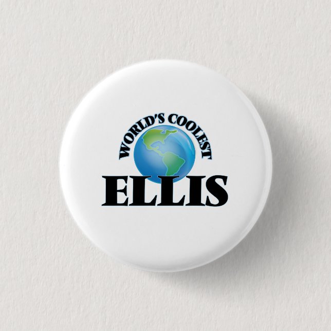 Badge Rond 2,50 Cm Ellis le plus frais du monde (Devant)