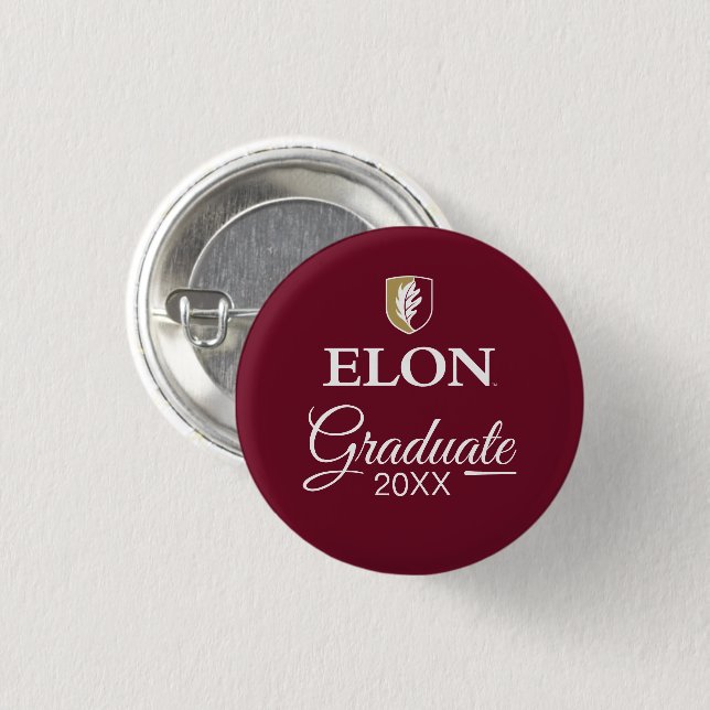 Badge Rond 2,50 Cm Elon | Diplôme (Devant & derrière)