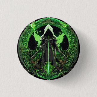Badge Rond 2,50 Cm Emblème de faucheuse en vert6