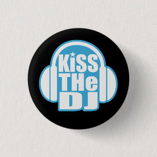 Badge Rond 2,50 Cm Embrassez le DJ