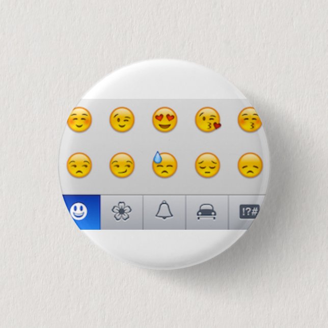 Badge Rond 2,50 Cm Emojis (Devant)