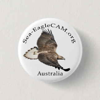 Badge Rond 2,50 Cm En vol bouton S3 juvénile