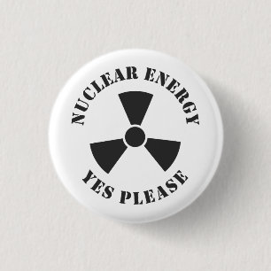 Badge Rond 2,50 Cm Énergie nucléaire, oui, s'il vous plaît, énergie n