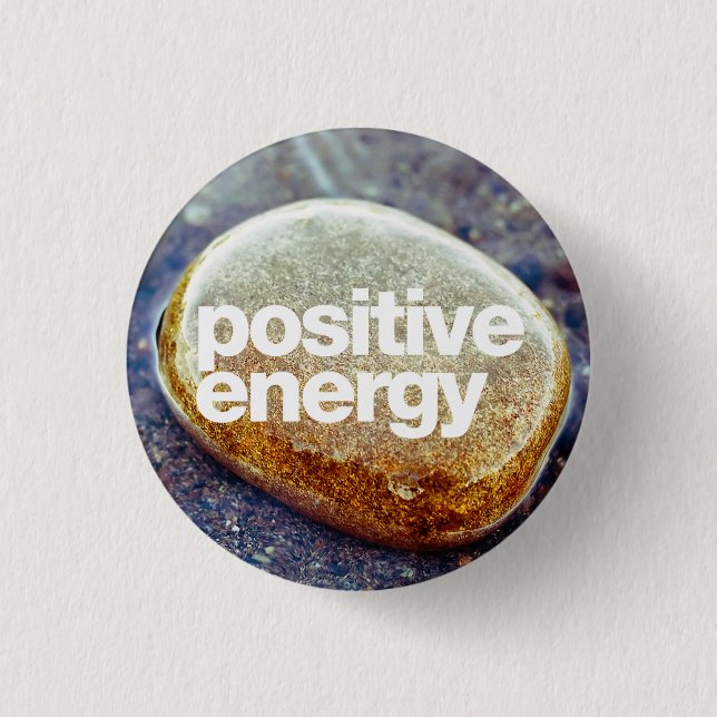 Badge Rond 2,50 Cm Énergie positive (Devant)