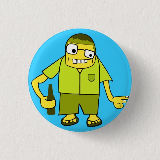 Badge Rond 2,50 Cm Enfant de bière (Devant)